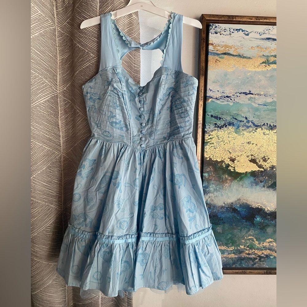 Hot Topic Light Blue Mini Dress - Picture 4 of 15